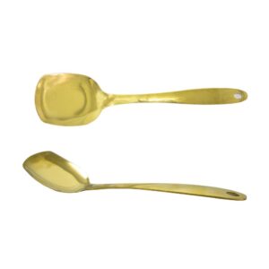 Gold Serving spoon 10"