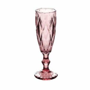 Elegant clear glass vase ideal for floral table décor.